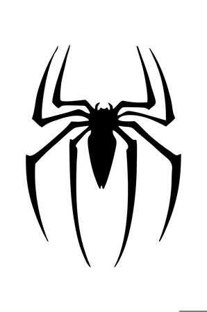 Örümcek Spider Oto Motor Laptop Duvar Folyo Sticker 100 x 140