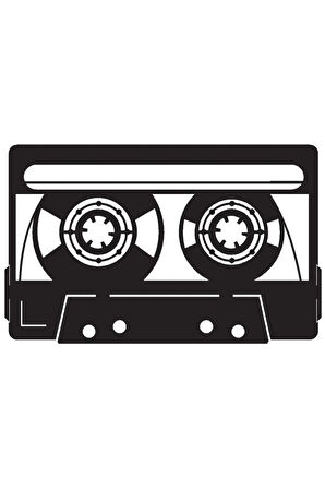 Nostaljik Kaset Sticker 10 X 6 Cm