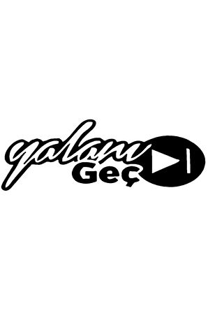 Yalanı Geç Sticker 30 X 12 Cm