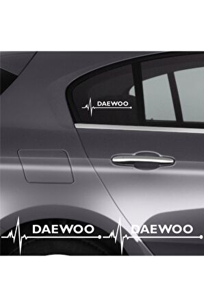 Daewoo Chairman İçin yeni uyumlu Aksesuar Oto Ritim Sticker 2 Adet 20*9 Cm