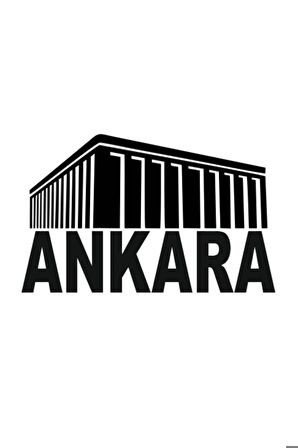 Anıtkabir Ankara Oto Motor Laptop Duvar Folyo Sticker 100 X 60 Cm