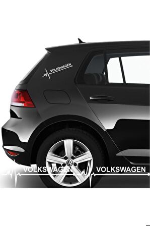 Özel Tasarım Kia Rio Ritim Oto Sticker (2 Adet)