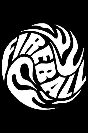 Fıre Ball Sticker (Oto-Motor-Laptop-Duvar-Dekor) 30 x 30 cm
