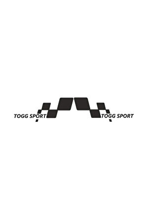 Togg Yan Sport Sticker 28 X 13 Cm