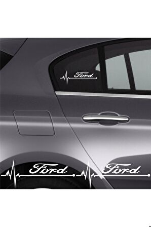 Ford Scorpio İçin yeni uyumlu Aksesuar Oto Ritim Sticker 2 Adet 20*9 Cm
