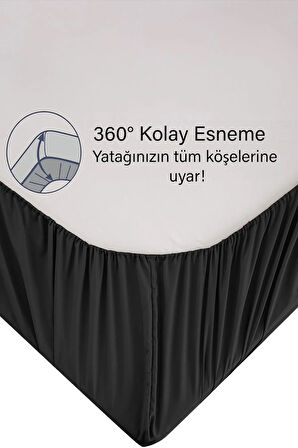 | RANFORCE | PAMUKLU  TEK / ÇİFT KİŞİLİK  LASTİKLİ ÇARŞAF | 14 RENK | FITTED |