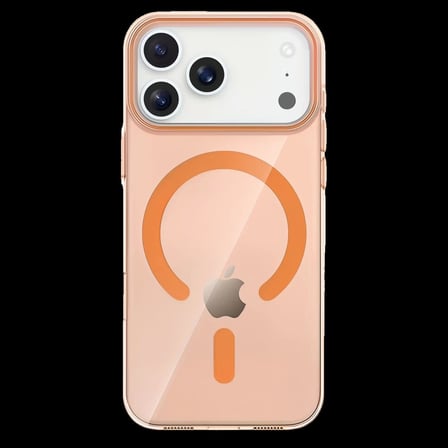 Joko Apple iPhone 17 Pro PC Blank Magsafe Kapak - Turuncu