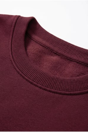 Unisex Yumuşak Dokulu Tasavvuf Baskılı Tasarım Oversize 3 İplik Bisiklet Yaka Sweatshirt