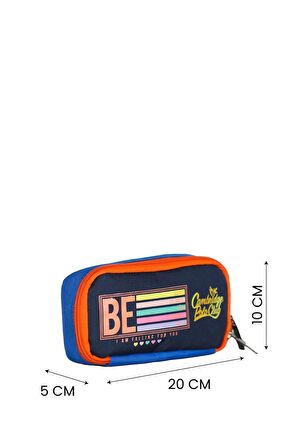 Be Happy Tek Bölmeli Unisex Çocuk Kalem Kutusu