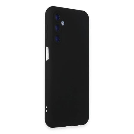 Samsung Galaxy M14 5G Kılıf Nano içi Kadife Silikon - Siyah
