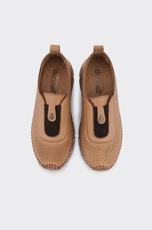 Comfort Taban Hakiki Deri Casual Kadın Ayakkabı