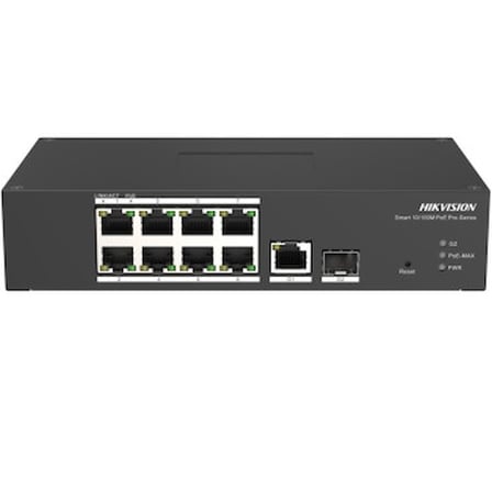 HIKVISION DS-3T1310P-SI/HS 8XFE+1XGE RJ45 MEGABİT 110W POE SWİTCH
