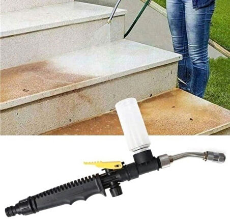 Monozone Yüksek Basınçlı Metal 56cm Ayarlanabilir Köpüklü Su Püskürtücü Araba,Bahçe,Pencere Yıkama