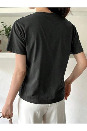Unisex Sunshine Smiling Baskılı Tasarım Tshirt