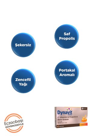 Herbal Vitamin C & Propolis & Betaglukan 16 Pastil
