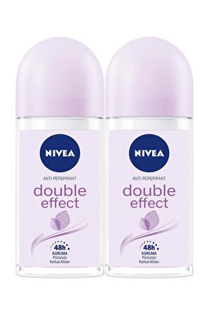 Nivea Kadın Roll On Deodorant Double Effect 48 Saat Koruma 50mlx2