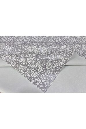 Elyaf Astarlı Silinebilir Pvc Muşamba Masa Örtüsü 3020-1 AstrÇaprazİp