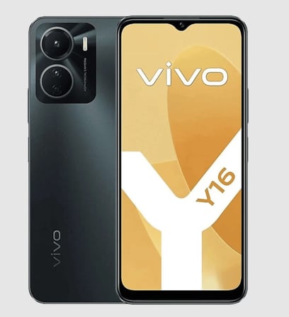 Vivo Y16 Siyah 64 GB 4 GB RAM YENİLENMİŞ ÜRÜN (a kalite) 12 Ay Garantili