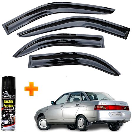 Lada Vega Mügen Cam Rüzgarlığı Sedan 4 Lü Takım +500ml Lastik Parlatıcı