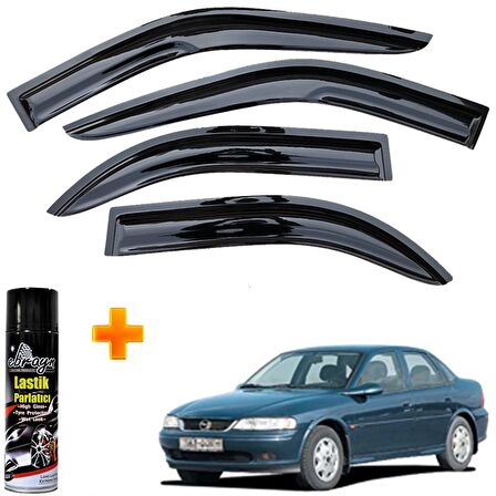 Opel Vectra B Mügen Cam Rüzgarlığı 1995-2002 Arası 4 Lü Takım +500ml Lastik Parlatıcı