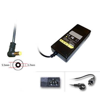 Acer Aspire E5-575G-51PV Adaptör Laptop Şarj Aleti 90W