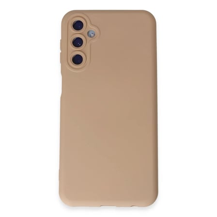 Samsung Galaxy M34 5G Kılıf Nano içi Kadife Silikon - Pudra