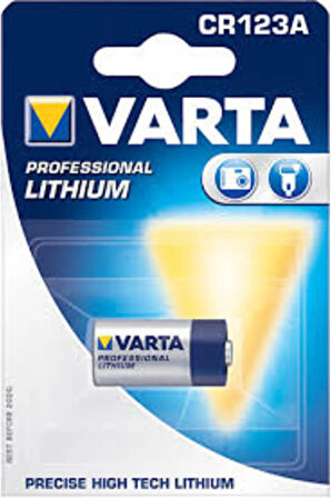 CR123A 3V Lityum Pil