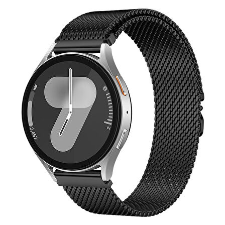 Xiaomi Amazfit Pace Lopard Krd-25 22mm Metal Hasır Kordon