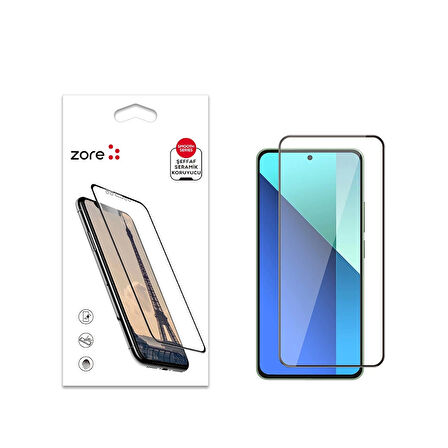 Xiaomi Redmi Note 13 4g Uyumlu Tam Kaplayan Ekran Koruyucu Seramik-nano Esnek Kırılmaz