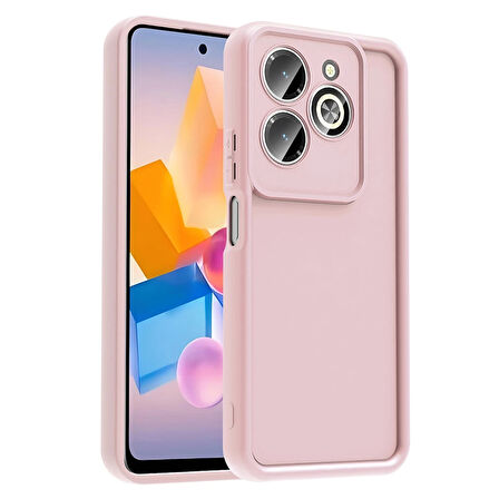 İnfinix Hot 40i Kılıf Kamera Korumalı Lopard Ananas Kapak