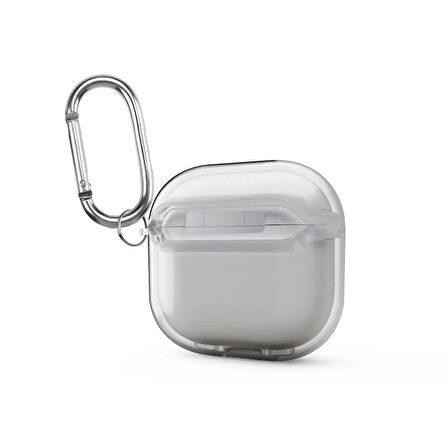 Apple Airpods 4 Kılıf Airbag 42 Metal Askı Aparatlı Kapak Kulaklık Kılıfı Estetik ve Maksimum Koruma