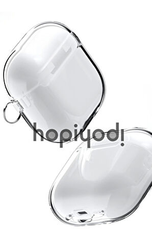 Apple Airpods 4 Kılıf Şeffaf Kristal Silikon Kablosuz Şarj Uyumlu, Darbeye Dayanıklı, Tam Koruma Kapak Airbag 14