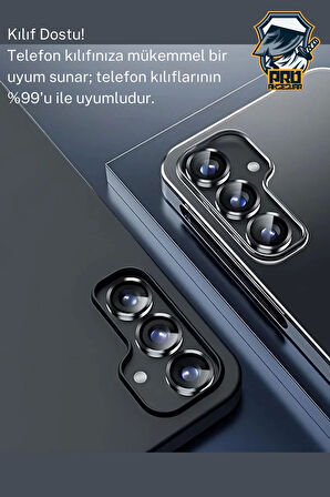 Samsung Galaxy S23 Ultra Kamera Koruyucu Temperli Cam Parlak Lens Koruma Eko CL-07