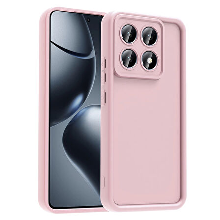 Xiaomi 14t Pro Kılıf Kamera Korumalı Lopard Ananas Kapak