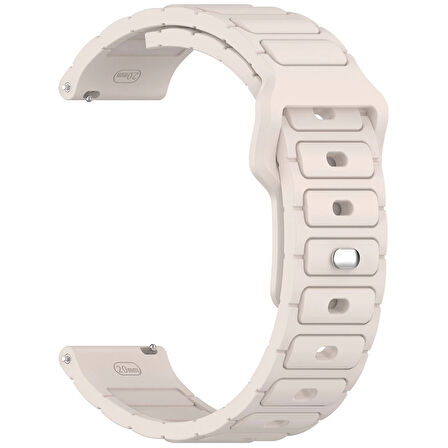 Huawei Gt2 46mm Lopard Krd-132 22mm Silikon Kordon Strap Kayış