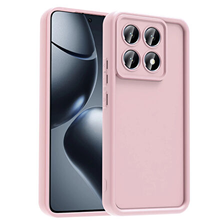 Xiaomi 14t Kılıf Kamera Korumalı Lopard Ananas Kapak