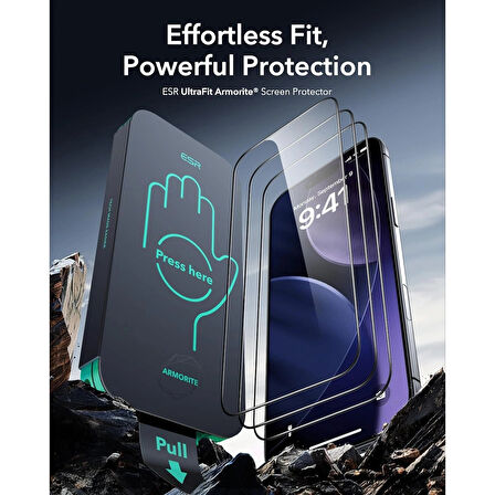 2 Adet iPhone 17 Air Cam Ekran Koruyucu Kolay Kurulum Aparatlı UltraFit AluminaCore™ iyonlaştırılmış 7x Güçlendirilmiş Cam Teknolojisi