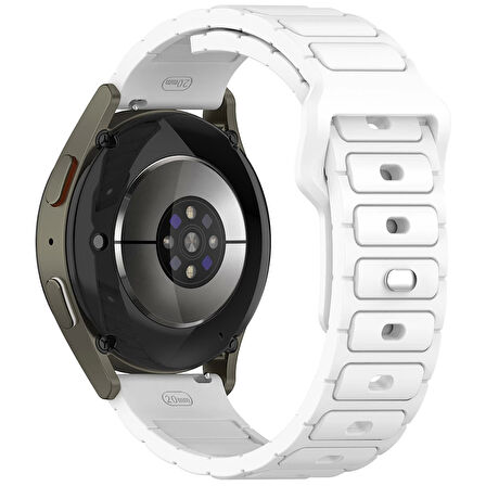 Gear S3 Lopard Krd-132 22mm Silikon Kordon Strap Kayış