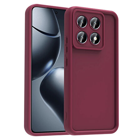 Xiaomi 14t Pro Kılıf Kamera Korumalı Lopard Ananas Kapak