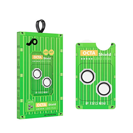 Apple İphone 13 Lopard Cl-19 Lens Koruma Parlak Renkli Kamera Koruyucu