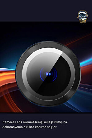 Xiaomi Redmi Note 12 Pro 5g Kamera Koruyucu Temperli Cam Parlak Lens Koruma Eko CL-07 Zore