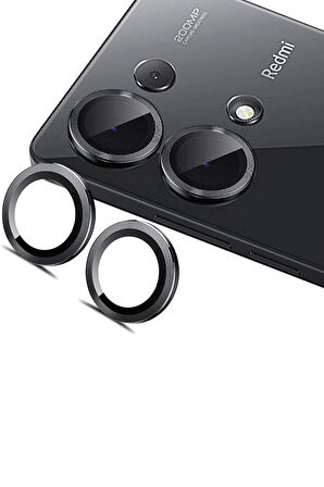 Xiaomi Redmi Note 13 Pro 4g Kamera Koruyucu Temperli Cam Parlak Lens Koruma Eko CL-07 Zore