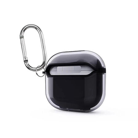 Apple Airpods 4 Kılıf Airbag 42 Metal Askı Aparatlı Kapak Kulaklık Kılıfı Estetik ve Maksimum Koruma