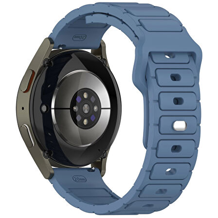 Gear S3 Lopard Krd-132 22mm Silikon Kordon Strap Kayış