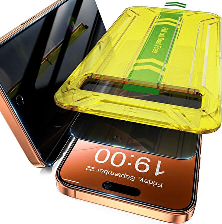 iPhone 17 Air Ekran Koruyucu Hayalet Cam Kolay Takılabilen 5d Magic Gizli İyonlaştırılmış Güçlendirilmiş Cam Teknolojisi