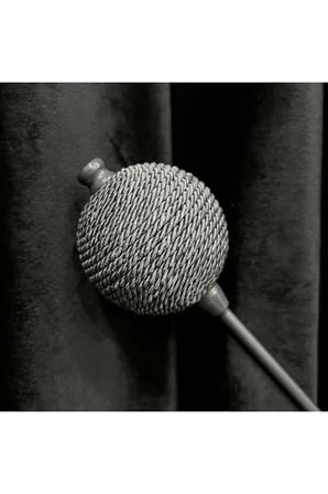 Gri Rengi Hayalet Kol ( Fon ve Tül) Bağı, Perde Aksesuarı, Perde Tutucu, Renso