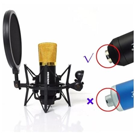 Lastvoice Sh-101 Pop Filter'li Shock Mount