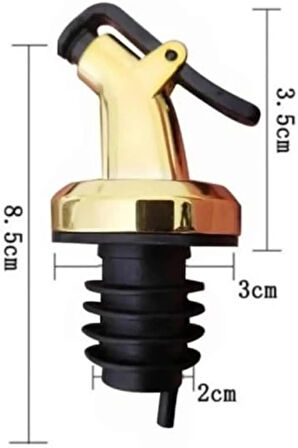 1 Adet Gold Sızdırmaz Yağdanlık Tıpası (yağdanlık başlığı, tapa, tıpa, kapaklı şişe ucu) *1