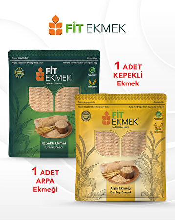 fit Kepekli Lavaş Ekmeği 300gr ve Arpa Lavaş Ekmeği 300gr
