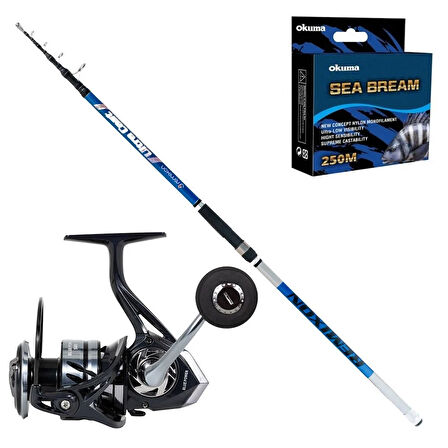 Remixon Ultracast 420cm - Remixon Bluepower 6000 Surf Olta Seti